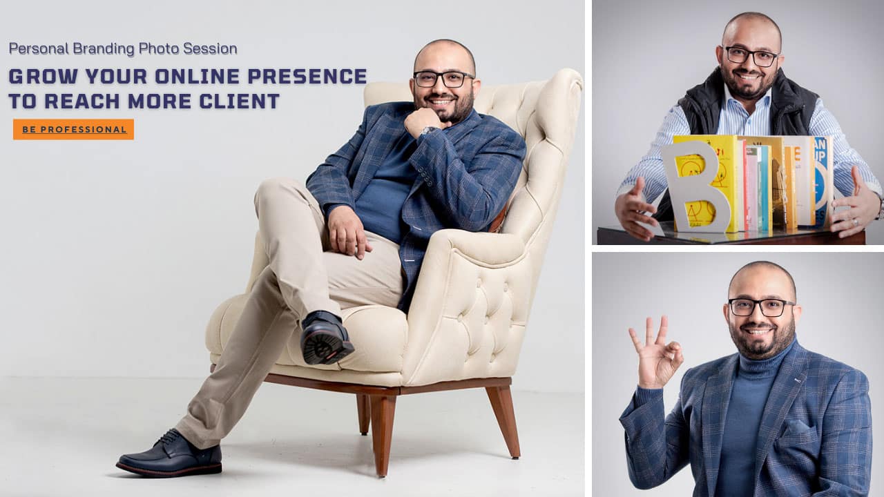 EGH Studio Modern & Professional Photography Services in Cairo Egypt Personal Branding